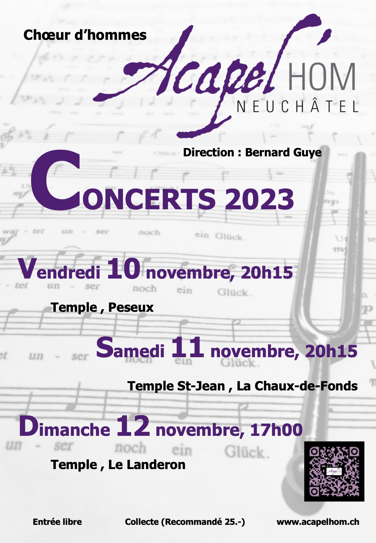 Concerts d’automne