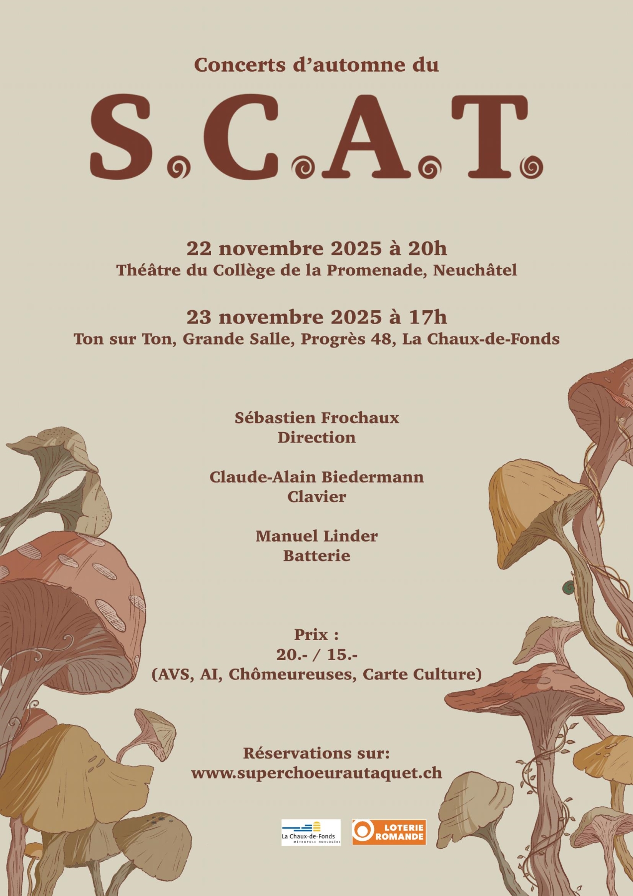 Concerts d’Automne du S.C.A.T.