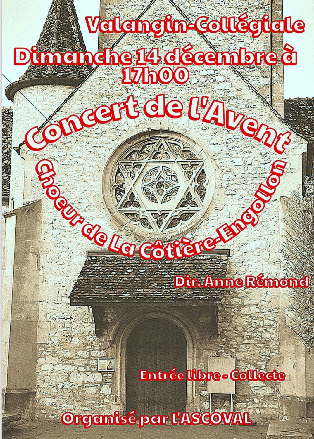 Concert de l’Avent de La Côtière-Engollon